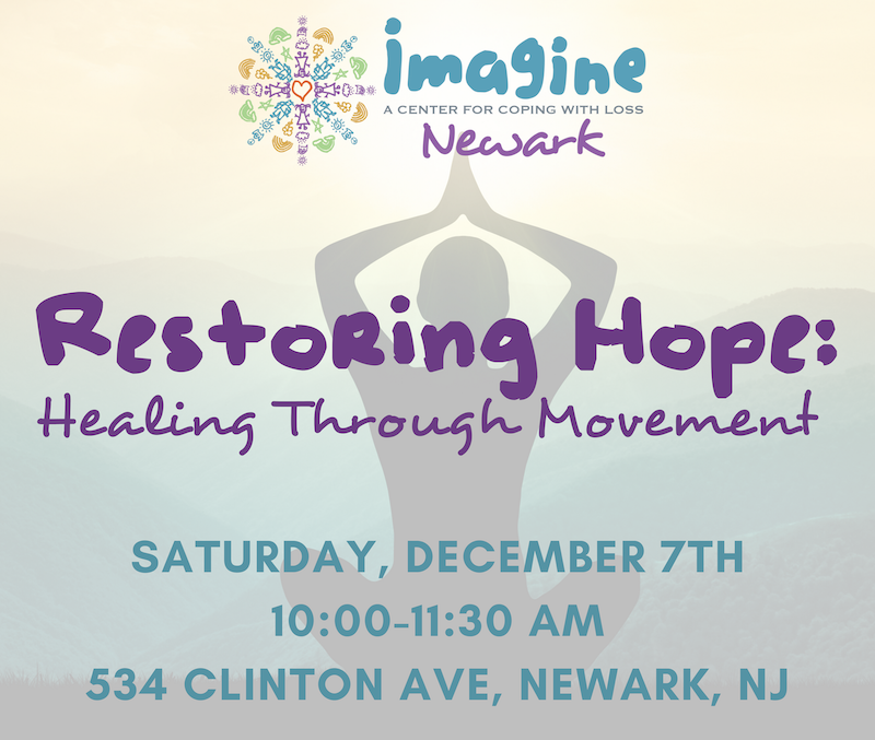 Restoring Hope: Healing Through Movement flyer